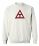 DISCOUNT Triangle Fraternity Lettered Crewneck