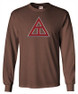  DISCOUNT Triangle Fraternity Lettered Long sleeve 