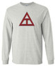  DISCOUNT Triangle Fraternity Lettered Long sleeve 