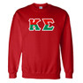  Fraternity & Sorority Two Tone Greek Crewneck Sweatshirt 