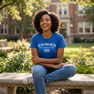Zeta Phi Beta 2 Day Ship 1920 Dove Tee