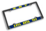  Zeta Beta Tau Chrome License Plate Frames 