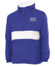  Zeta Beta Tau Greek Letter Windbreaker Pullovers 
