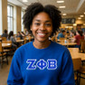 Zeta Phi Beta 2 Day Ship Twill Crewneck Sweatshirt