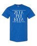  Zeta Phi Beta Comfort Colors Custom Heavyweight T-Shirt 