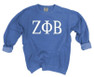  Zeta Phi Beta Comfort Colors Greek Crewneck Sweatshirt 