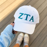 Zeta Tau Alpha Greek Letter Hat