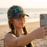 Zeta Tau Alpha Lettered Camouflage Hat