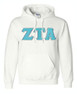  DISCOUNT Zeta Tau Alpha Lettered Hooded Sweatshirt - Best Value 