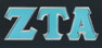  DISCOUNT Zeta Tau Alpha Lettered Tee - Best Value 
