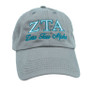 Zeta Tau Alpha Script Cap