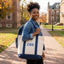 Zeta Phi Beta Tote - 2 Tone