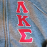  Fraternity & Sorority Full Zip Lettered Hoodie 