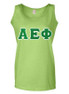  DISCOUNT- Ladies Lettered Tank Top 