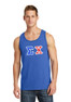 American Flag Greek Lettered Tank Top