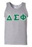  DISCOUNT- Delta Sigma Phi Lettered Tank Top 