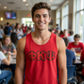 DISCOUNT- Phi Kappa Psi Lettered Tank Top