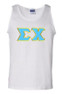 DISCOUNT- Sigma Chi Lettered Tank Top