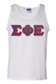 DISCOUNT- Sigma Phi Epsilon Lettered Tank Top