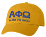  Alpha Phi Omega Old School Greek Letter Hat 