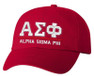  Alpha Sigma Phi Old School Greek Letter Hat 