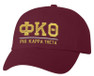 Phi Kappa Theta Old School Greek Letter Hat