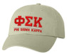  Phi Sigma Kappa Old School Greek Letter Hat 