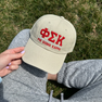 Phi Sigma Kappa Old School Greek Letter Hat