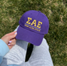 Sigma Alpha Epsilon Old School Greek Letter Hat