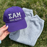Sigma Alpha Mu Old School Greek Letter Hat