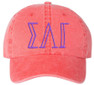  Sorority Letters Carson Baseball Cap 