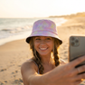 Phi Mu Tie Dye Pastel Bucket Hat