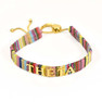 Sorority Shop Sorority Nickname Woven Bracelet 