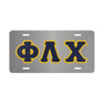 PHI LAMBDA CHI LETTERED LICENSE COVERS