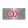 THETA CHI LETTERED LICENSE COVERS