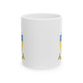 Alpha Tau Omega Crest Ceramic Coffee Cup, 11oz