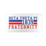 BETA THETA PI YEAR LICENSE PLATE COVERS