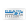 PHI DELTA THETA YEAR LICENSE PLATE COVERS