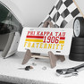 PHI KAPPA TAU YEAR LICENSE PLATE COVERS