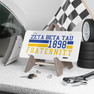 Zeta Beta Tau Year License Plate Covers
