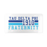 TAU DELTA PHI YEAR LICENSE PLATE COVERS