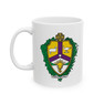 Alpha Kappa Lambda Crest Ceramic Coffee Cup, 11oz
