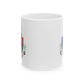 Delta Tau Delta Crest Ceramic Coffee Cup, 11oz
