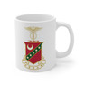 Kappa Sigma Crest Ceramic Coffee Cup, 11oz