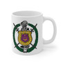 Omega Psi Phi Crest Ceramic Coffee Cup, 11oz