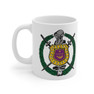 Printify Omega Psi Phi Crest Ceramic Coffee Cup, 11oz 