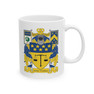 Delta Upsilon Crest Ceramic Coffee Cups, 11oz