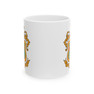 Phi Kappa Psi Crest Ceramic Coffee Cup, 11oz