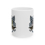 Psi Upsilon Crest Ceramic Coffee Cup, 11oz