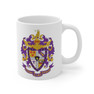 Sigma Alpha Epsilon Crest Ceramic Coffee Cup, 11oz